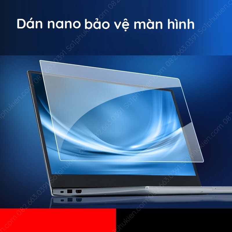 Dán cường lực Laptop Dell XPS 15inch dẻo nano, chuẩn cường lực 9H+