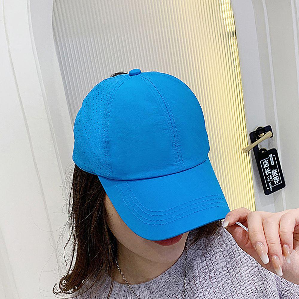 Mũ Lưỡi Trai Chống Nắng Thiết Kế Đơn Giản Thời Trang Hàn Quốc Cho Nữ