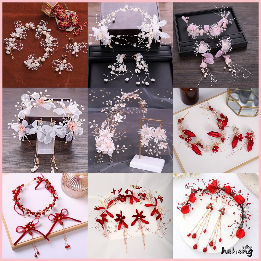 ❤Cài Tóc Hình Hoa Đính Ngọc Trai Giả Màu Vàng / Bạc Thời Trang Cho Nữ