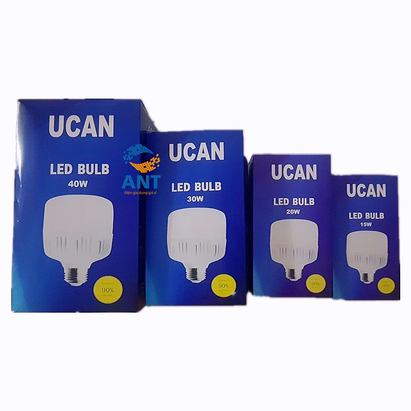 Bóng Đèn Led Trụ Tiết Kiệm Điện 10W 20W 30W 40W 50W Siêu Sáng
