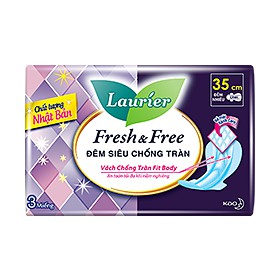Băng vệ sinh Laurier Fresh & Free đủ loại