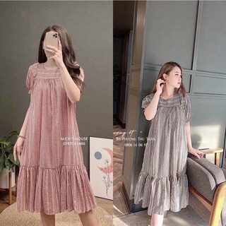 Đầm bầu đẹp, váy bầu công sở thanh lịch mùa hè thiết kế