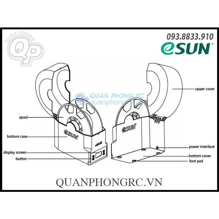 Hộp Đựng Nhựa In 3D Đa Năng eSUN