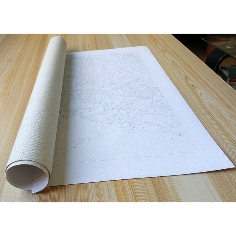 Tranh sơn dầu 40 * 50cm tự làm họa tiết độc đáo trang trí nhà cửa