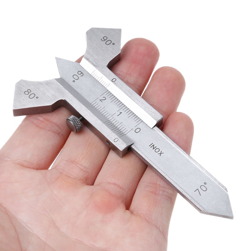 Thước Đo Góc 90 Độ Hàn 0-20mm 60 70 80 Độ Chuyên Dụng