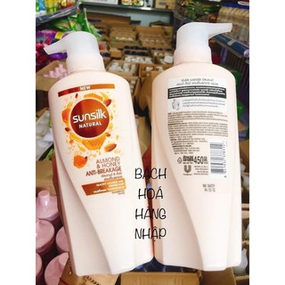 (Mẫu mới) Dầu gội SUNSILK NATURAL 450ml Thái Lan