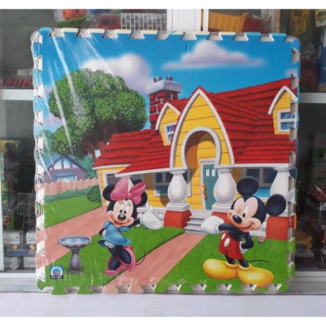 SET 4 THẢM XỐP THẢM GHÉP SÀN NHÀ CHO BÉ 60 X 60 CM