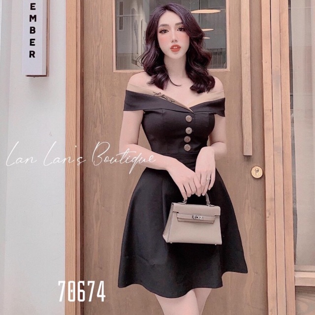 Đầm tiểu thư sang trọng