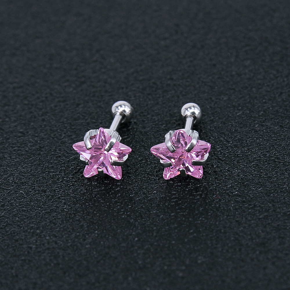 Set 4 Cặp Hoa Tai Thiết Kế Thời Trang Dành Cho Nữ