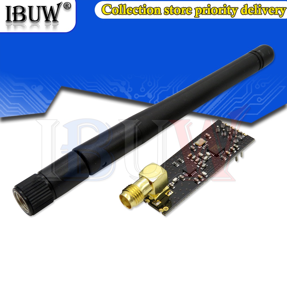 1 Mô Đun Không Dây 1100M NRF24L01+PA+LNA Kèm Ăng Ten