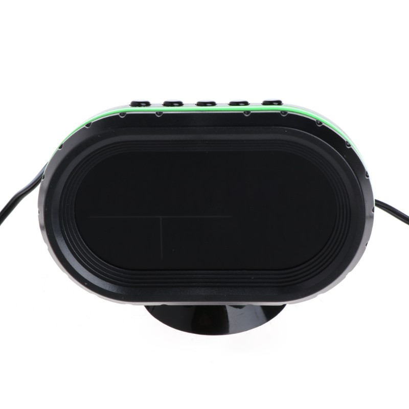 xinp✨Digital Car LCD Clock Voltmeter Thermometer Battery Voltage Temprerature Monitor DC 12V-24V Freeze Alert