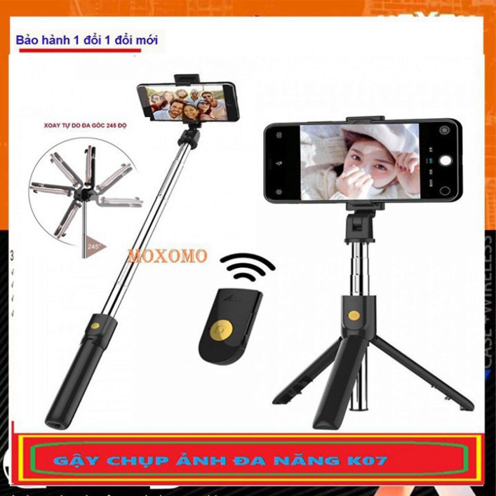 Gậy Selfie Bluetooth Selfie kèm chân Tripod | BigBuy360 - bigbuy360.vn