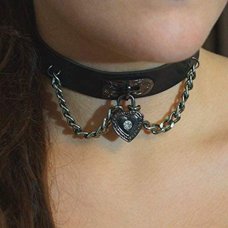 Vòng Choker Nữ Da Cá Tính Và Thời Trang