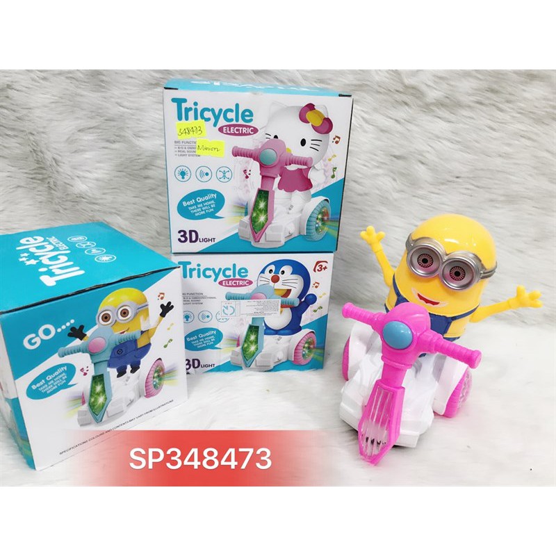 Đồ Chơi Hộp xe moto doremon, kitty, minion 2213-1, -2, -3 (1 Hộp) - SP348473