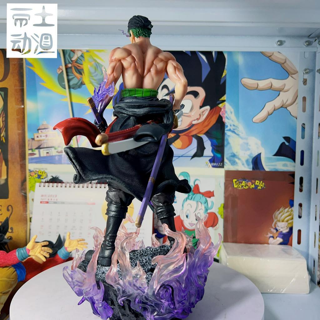 MH64 - Mô Hình Cao Cấp Figure ZORO Chất Lượng Cao bọc haki bá vương siêu đẹp cao 33CM - Mô hình One Piece