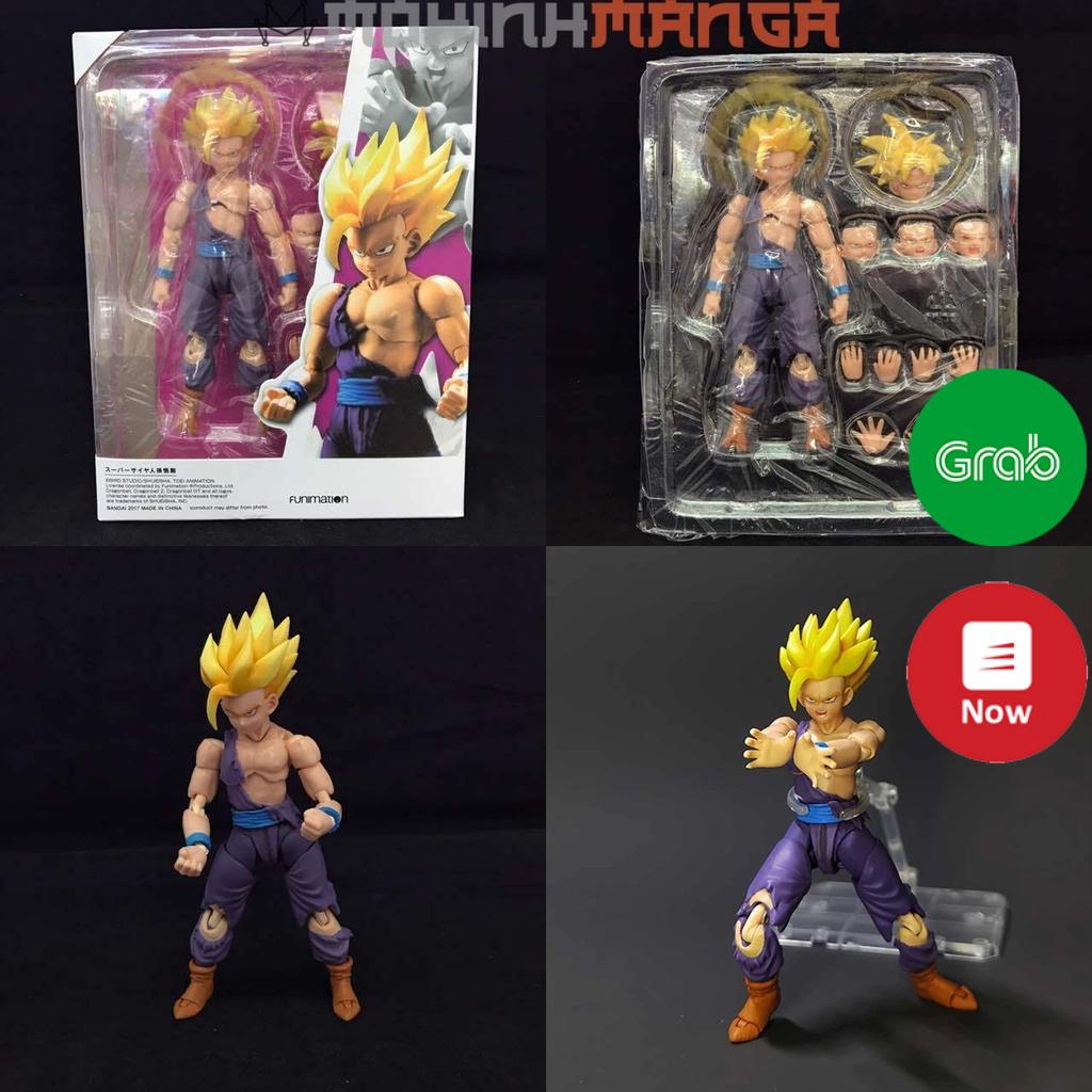 Mô hình SHF Son Gohan Super Saiyan có khớp và phụ kiện Dragon Ball Bảy viên ngọc rồng Songohan con trai Goku