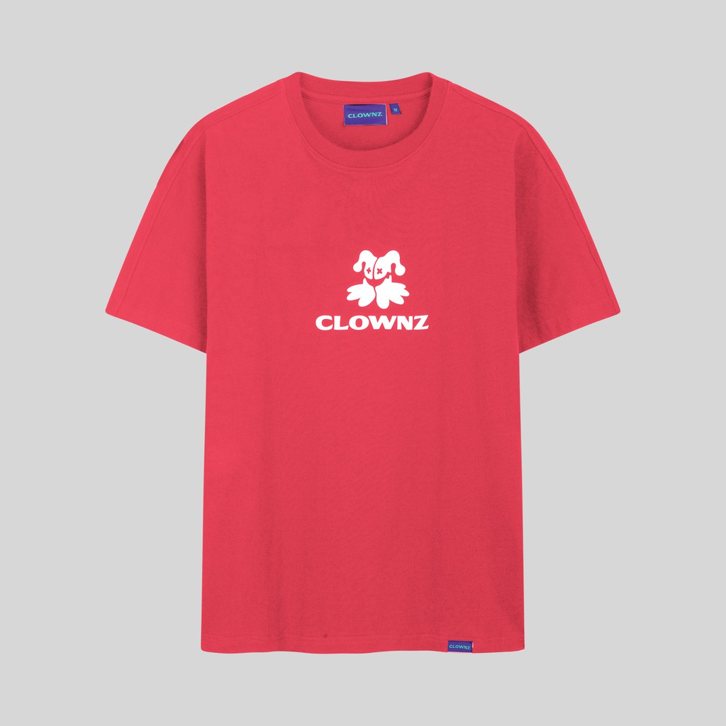 [FULLTAG CHÍNH HÃNG] Áo thun tay lỡ Clownz Basic Over Shoulder unisex form rộng, chất cotton (màu xanh/hồng) | BigBuy360 - bigbuy360.vn