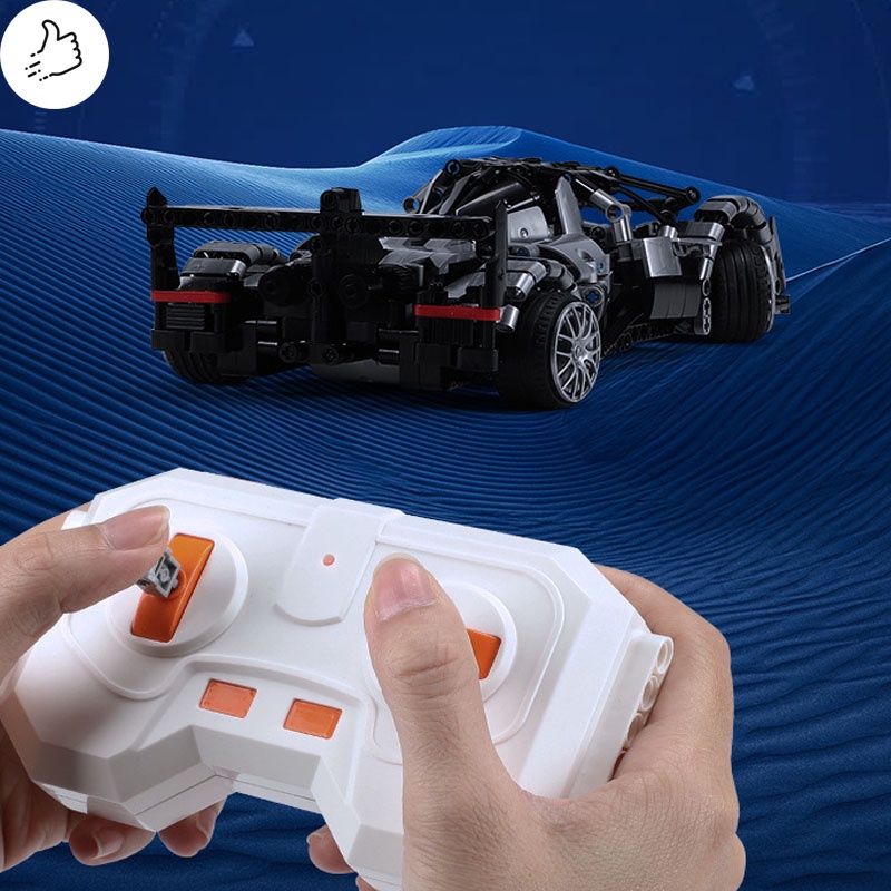 Đồ Chơi Lắp Ráp Kiểu LEGO TECHNIC Siêu Xe Lykan Hypersport Điều Khiển Từ Xa RC Model XB21001-XB21002 Với 900+ Mảnh Ghép