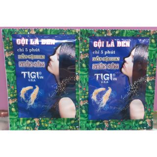 DẦU GỘI ĐEN TÓC NHÂN SÂM 23ML