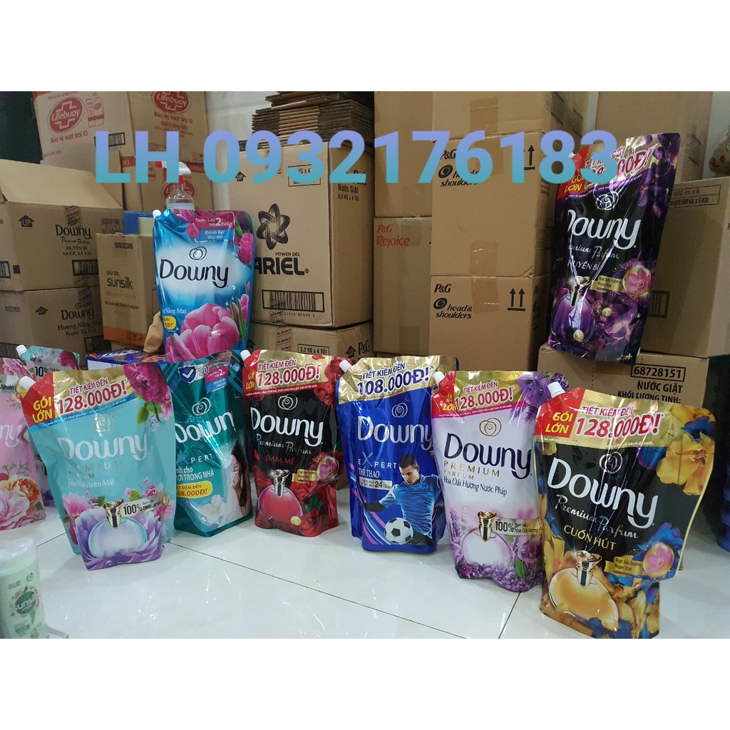 Nước xả vải downy 2.2L  da nhạy cảm/đóa hoa thơm mát/ngọt ngào/oải hương/cuốn hút/đam mê/nắng mai/huyền bí 2.2L