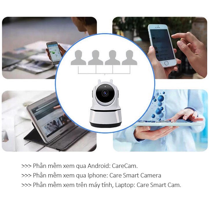 Camera Wifi FULL_HD 1080P. giá tốt nhất: Bảo Hành 1 năm