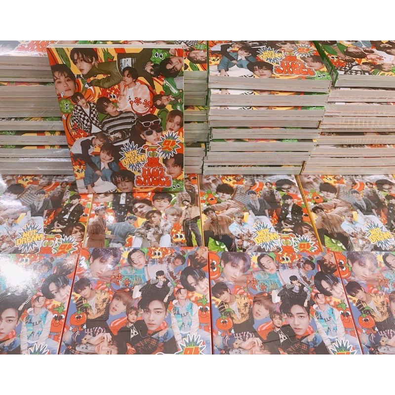 [Có sẵn kèm poster] Album NCT Dream - Hot sauce bản PTB