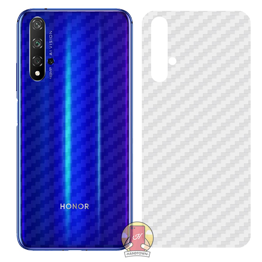 Miếng dán lưng cacbon Honor 20 / Huawei Nova 5T