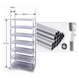 Tủ giầy 2 buồng 6 tầng cao cấp