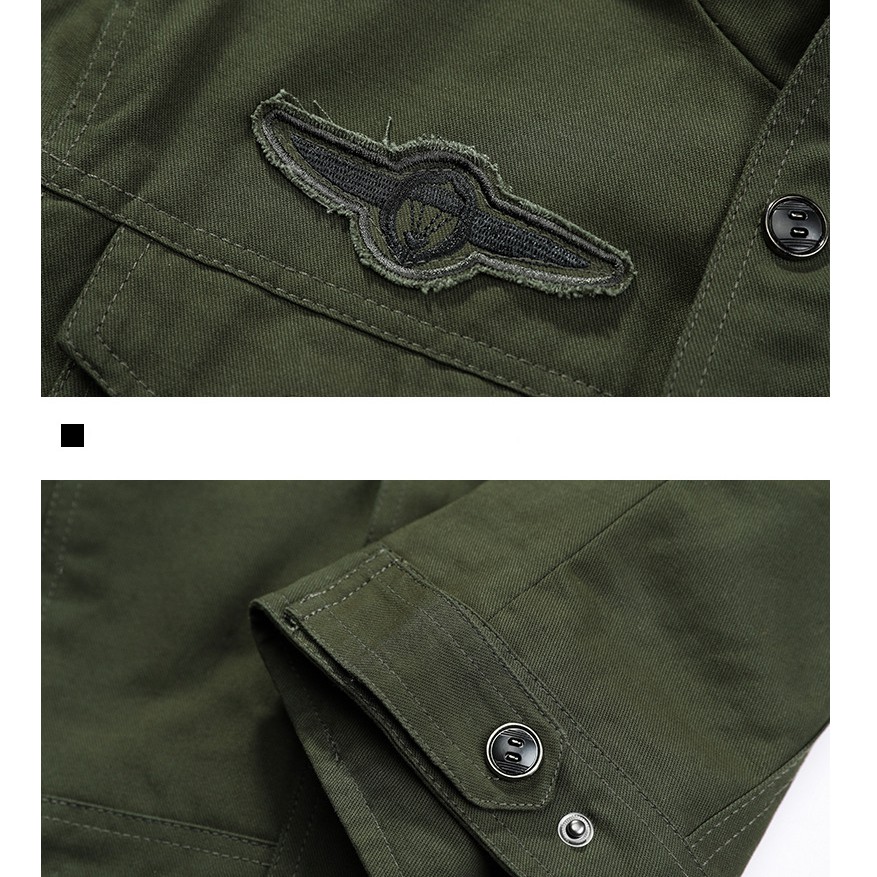 Áo khoác Jacket Quân Đội Mỹ cao cấp