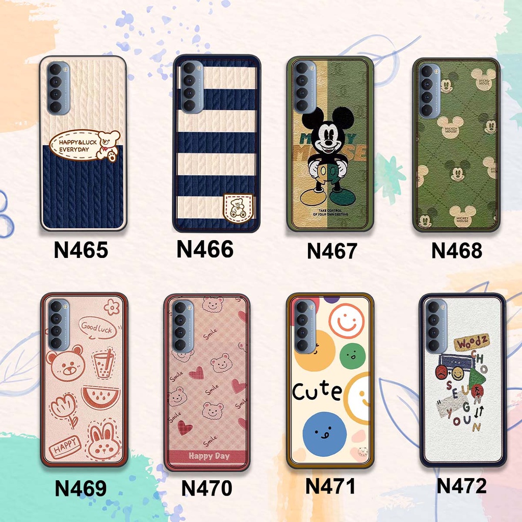 Ốp Oppo Reno4 / Reno4 Pro / Reno 4 bộ hình thiết kế độc lạ siêu dễ thương. hàng cao cấp siêu bền
