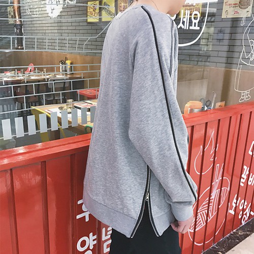 Áo Thun Sweater arm zip Fox_ Unisex | BigBuy360 - bigbuy360.vn