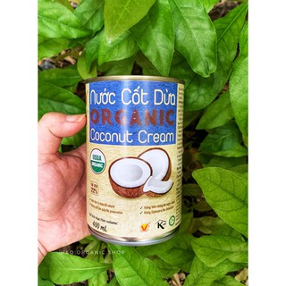 Nước cốt dừa hữu cơ Vietcoco 400ml