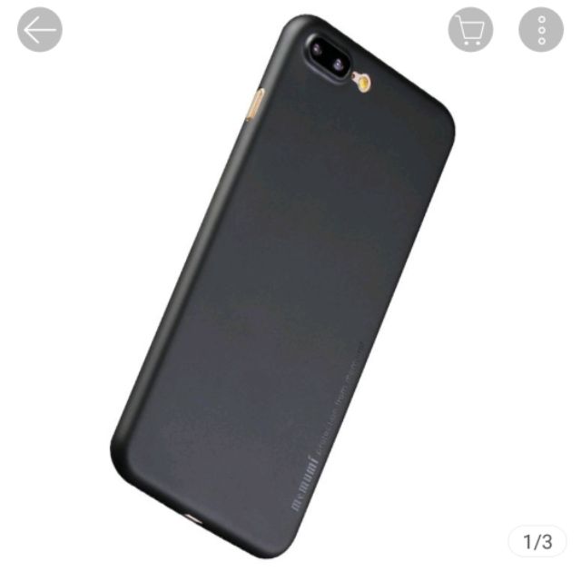 Ốp lưng mờ nhám siêu mỏng memumi cho iphone 7 plus