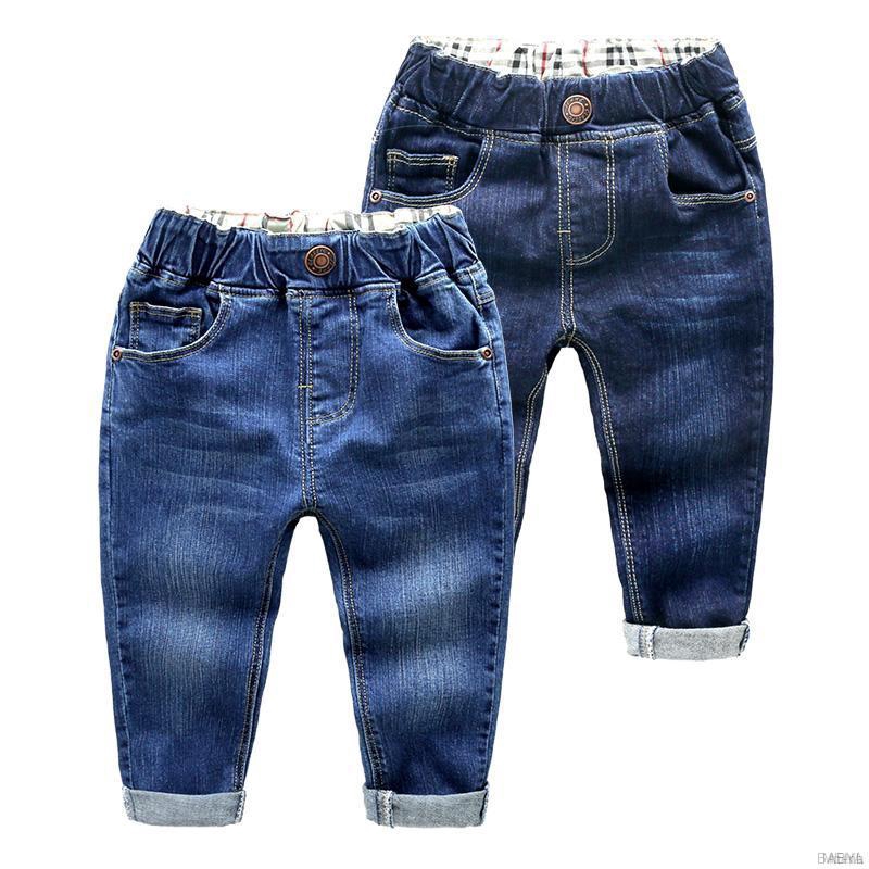 Quần Jeans Dài Thời Trang Cho Bé Trai Gái Từ 1-7 Tuổi