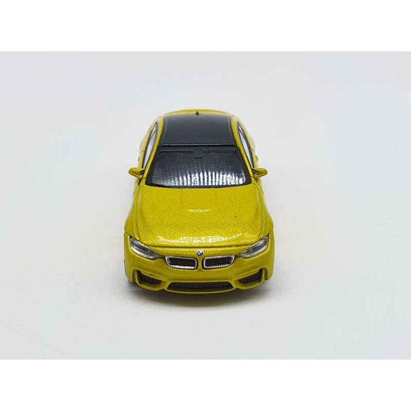 Xe Mô Hình BMW M4  Austin Yellow Metalic LHD 1:64 Mini GT