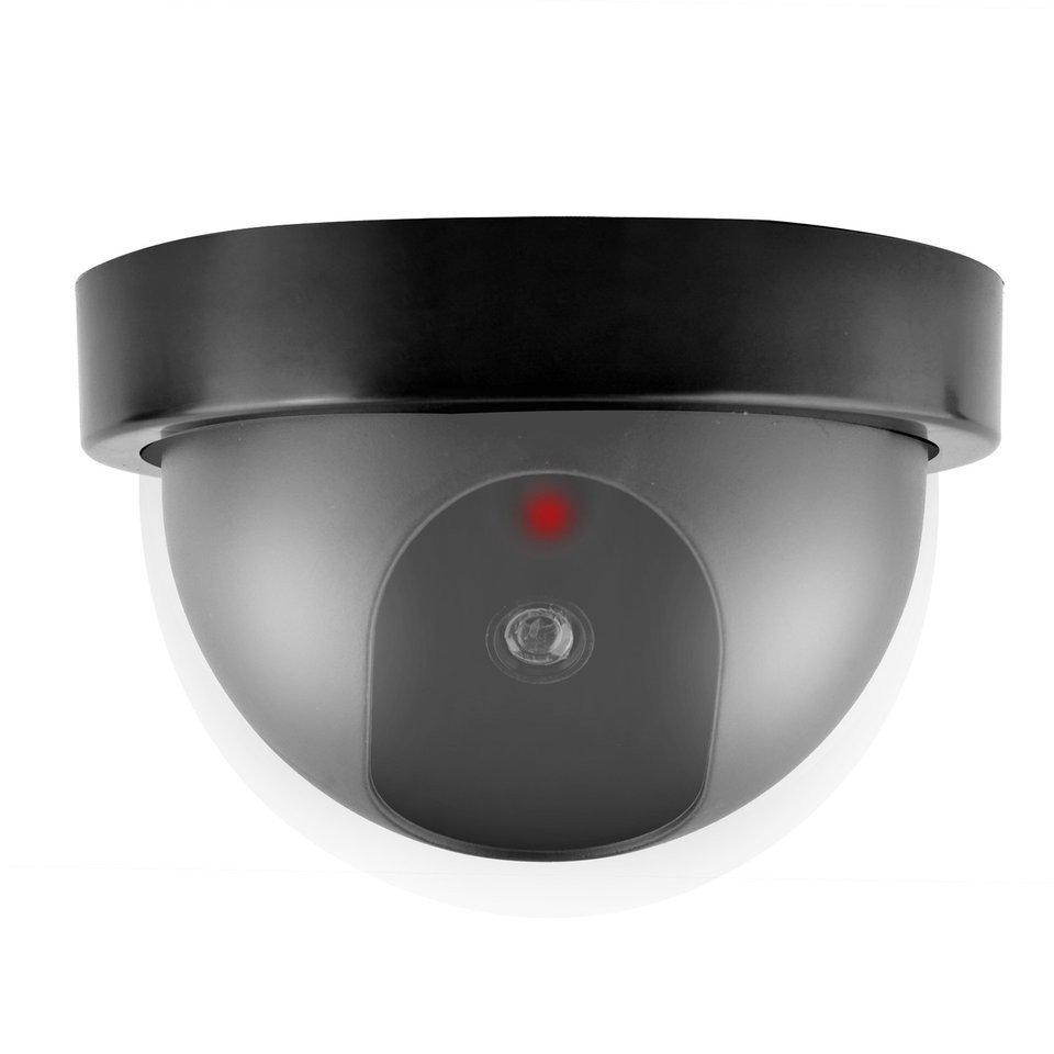 #DEY  Fake Dummy Camera, Dome Indoor Outdoor Simulation Camera, Home Security Surveillance Simulated Camera, Led Monitor, IR Led Dome Camera, Indoor ABS Surveillance Camera, Wireless CCTV Security Dome Camera Led Home Security Surveillance