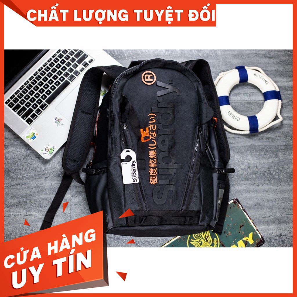 [ Tặng Trùm Mưa Balo ] Balo Đựng Laptop Chống Nước , Ngăn chống Sốc Sup.er D.ry Chuẩn Real