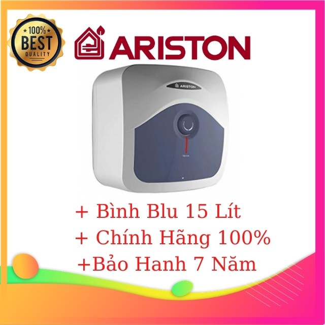 Bình Nóng Lạnh Ariston Blu 15L 20L 30L Hàng Chính Hãng Giá Rẻ, Hỗ Trợ Lắp Đặt Trong Ngày.