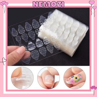 Bộ 24 miếng keo dán 2 mặt Nemozi keo dán nail box siêu dính KD13