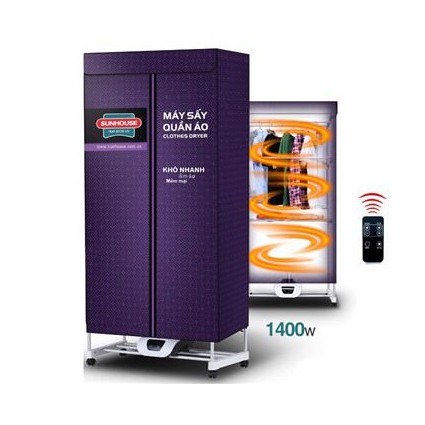 MÁY SẤY QUẦN ÁO SUNHOUSE SHD2707 - Hàng chính hãng