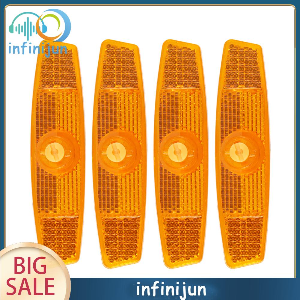 Bộ 4 kẹp phản quang gắn căm xe đạp chất lượng