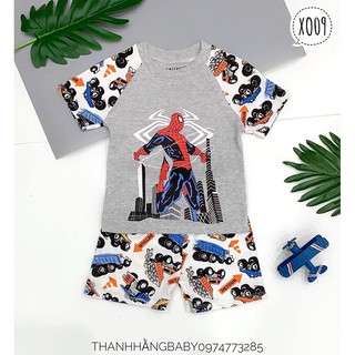 Bộ Cotton Thái Cho Bé Trai Thanh Hằng Baby Từ 5 - 19 Kg