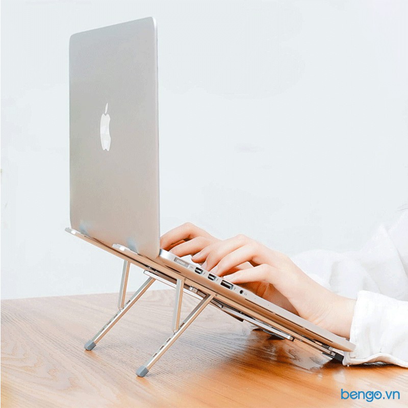 Giá đỡ tản nhiệt Hyperstand Folding Aluminium cho MacBook/Laptop/iPad - HTU6