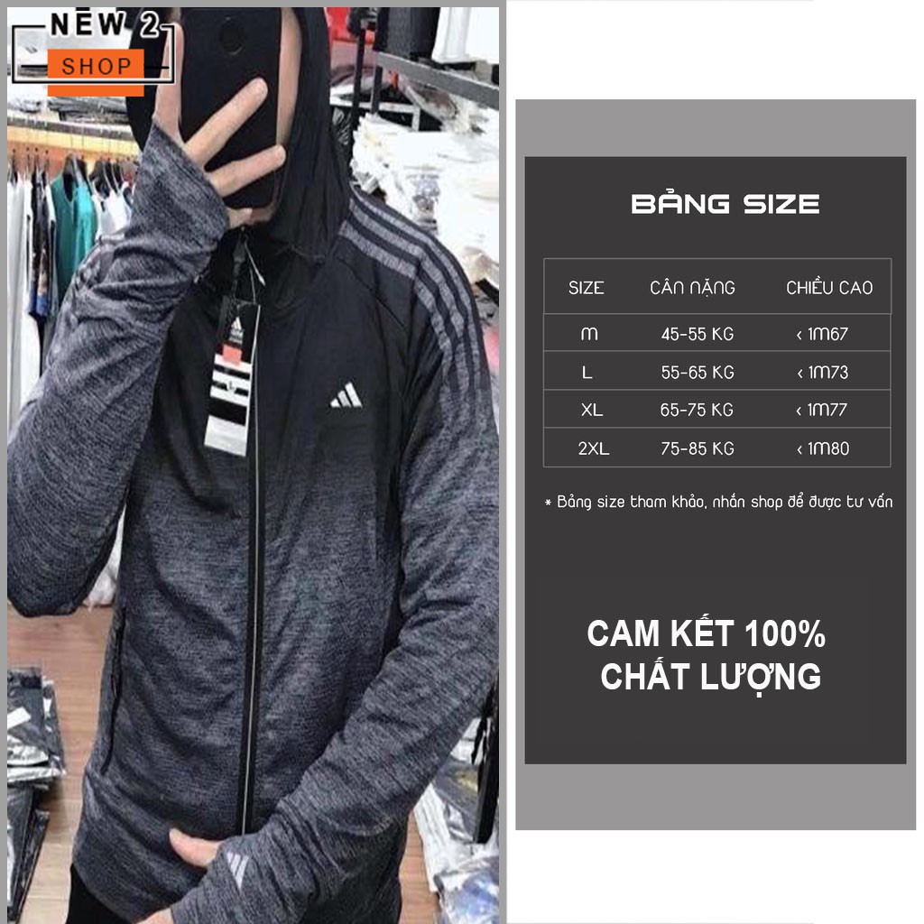 Áo chống nắng nam -Áo khoác đi nắng nam chất vải kim cương cao cấp thoáng mát chống tia UV gây hại cho da New2_Shop | BigBuy360 - bigbuy360.vn