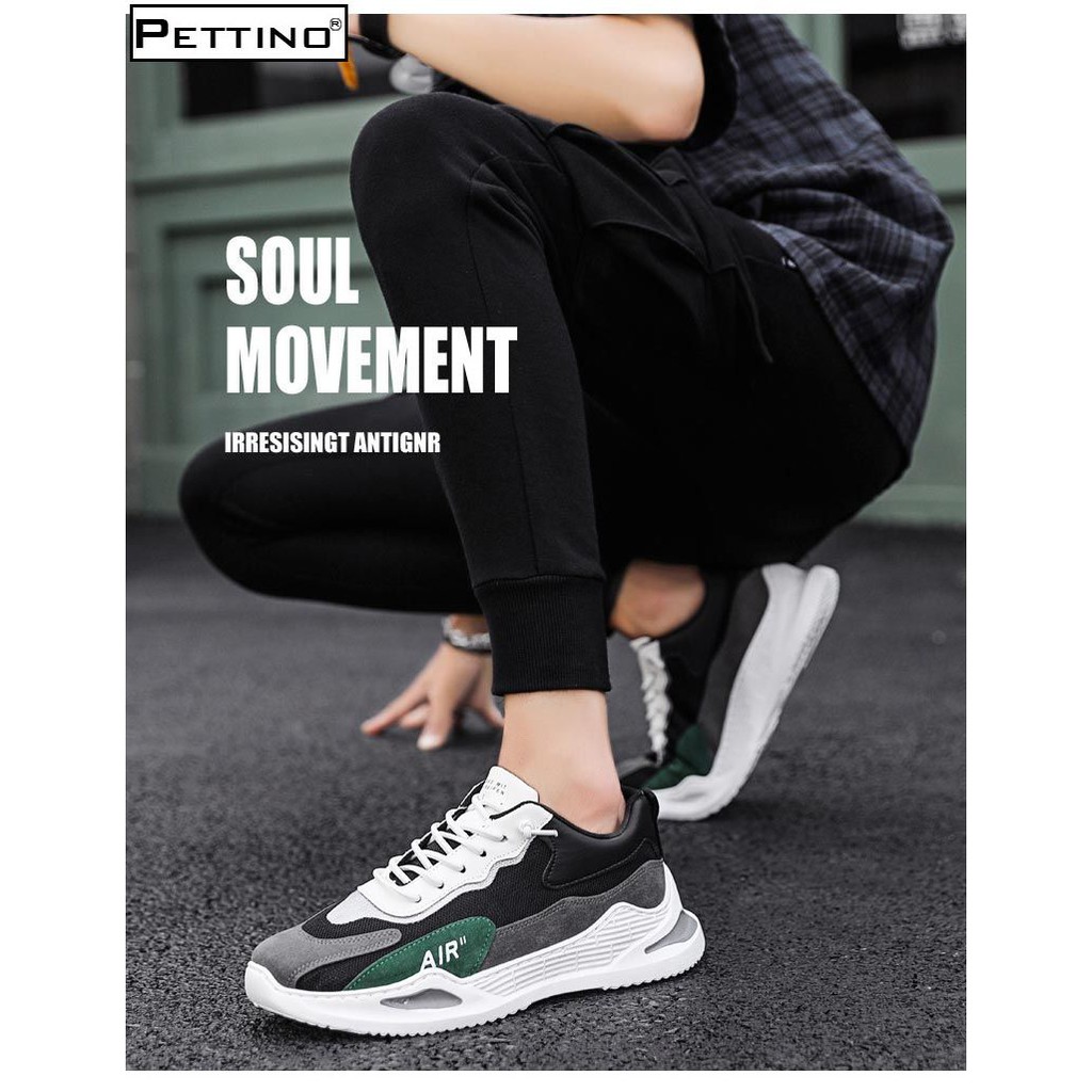 Giày nam, sneaker nam chất liệu lưới nhẹ thoáng, hot trend 2022 PETTINO - SN03