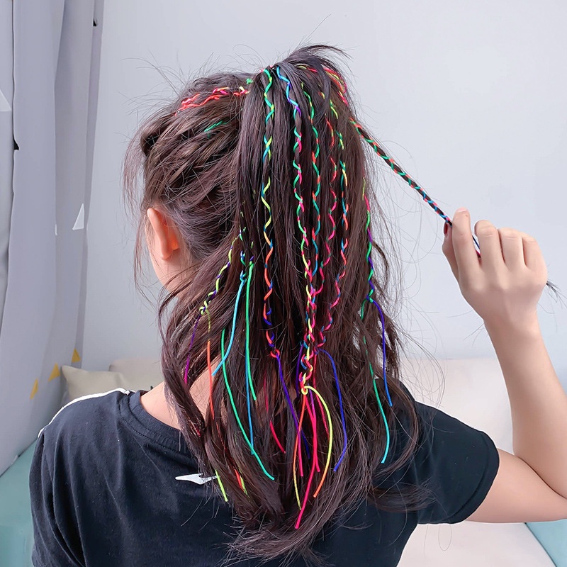 Dây Buộc Tóc Nhiều Màu Sắc Dễ Thương Cho Bé Gái