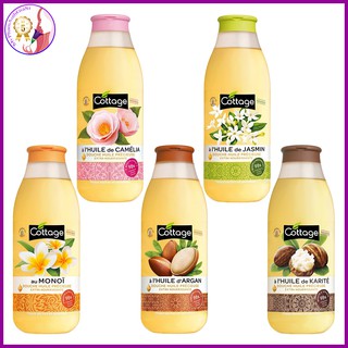 Sữa tắm Cottage hương thơm tự nhiên dưỡng da cấp ẩm và làm mềm mịn da 750ml Pháp