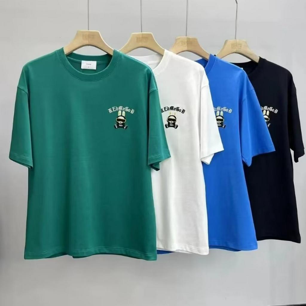 Áo Thun Nam Ngắn Tay In Hình Phong Cách Đường Phố Thời Trang Mùa Hè 3 Màu Lựa Chọn M-5XL