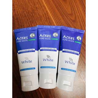 Sữa Rửa Mặt Acnes Dưỡng Trắng Da Acnes Pure White Cleaser