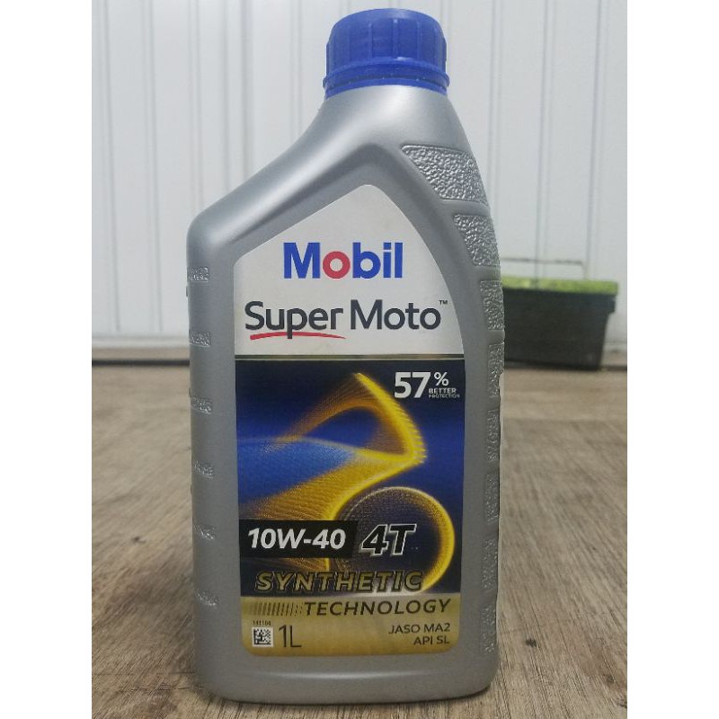 Nhớt động cơ Mobil 1 super moto 10w40 1L